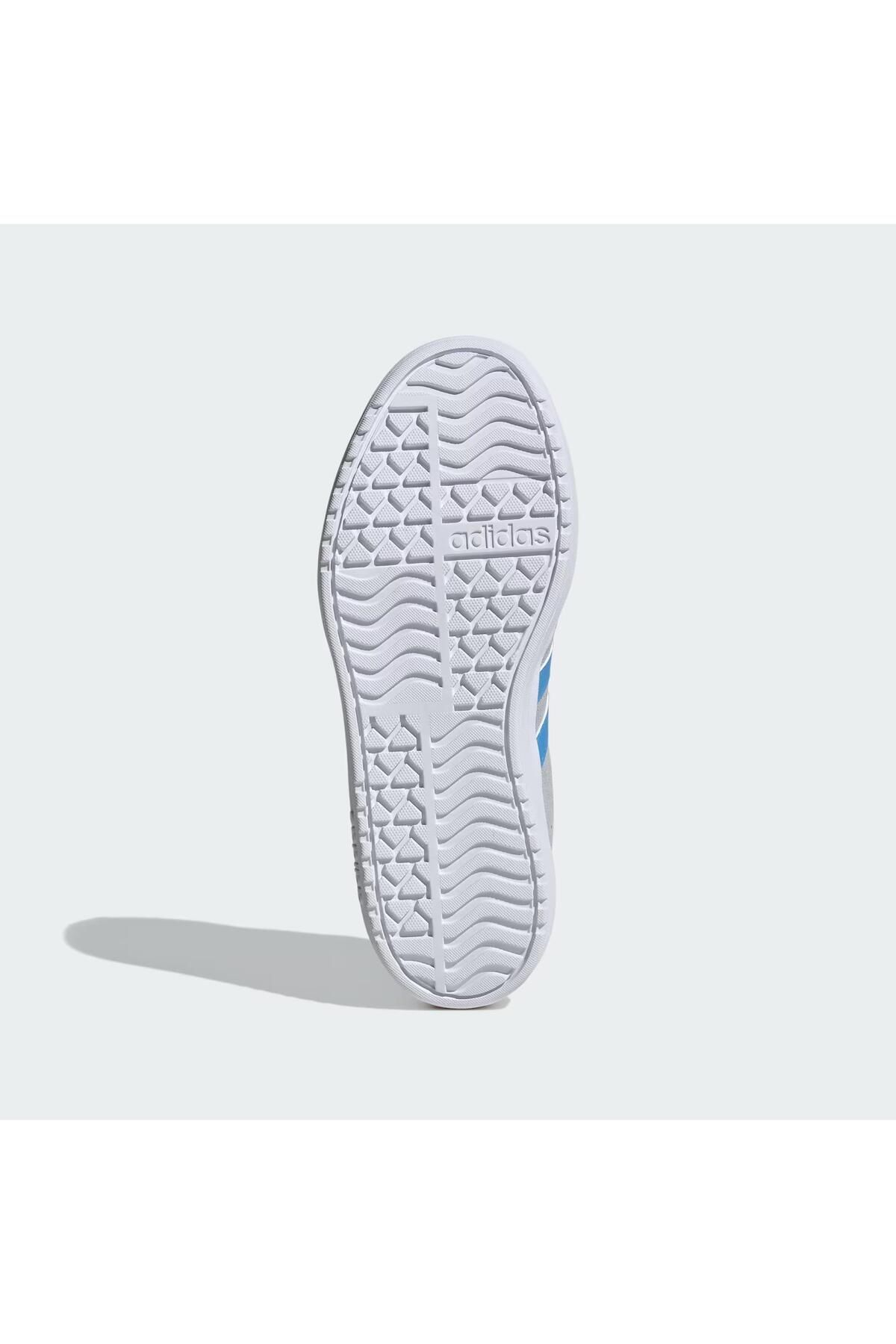 اسنیکر خاکستری مردانه و زنانه کفش ورزشی جسورانه VL Court adidas