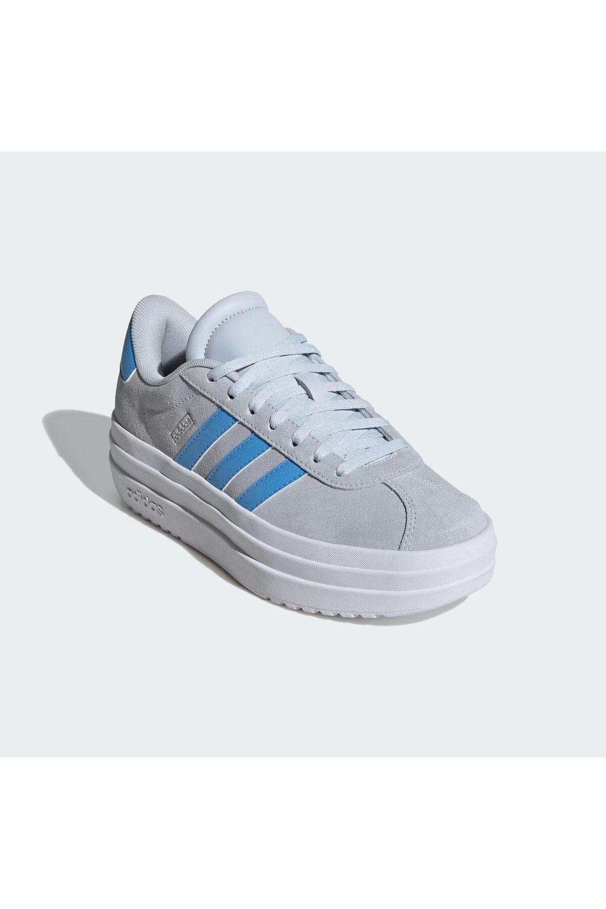اسنیکر خاکستری مردانه و زنانه کفش ورزشی جسورانه VL Court adidas