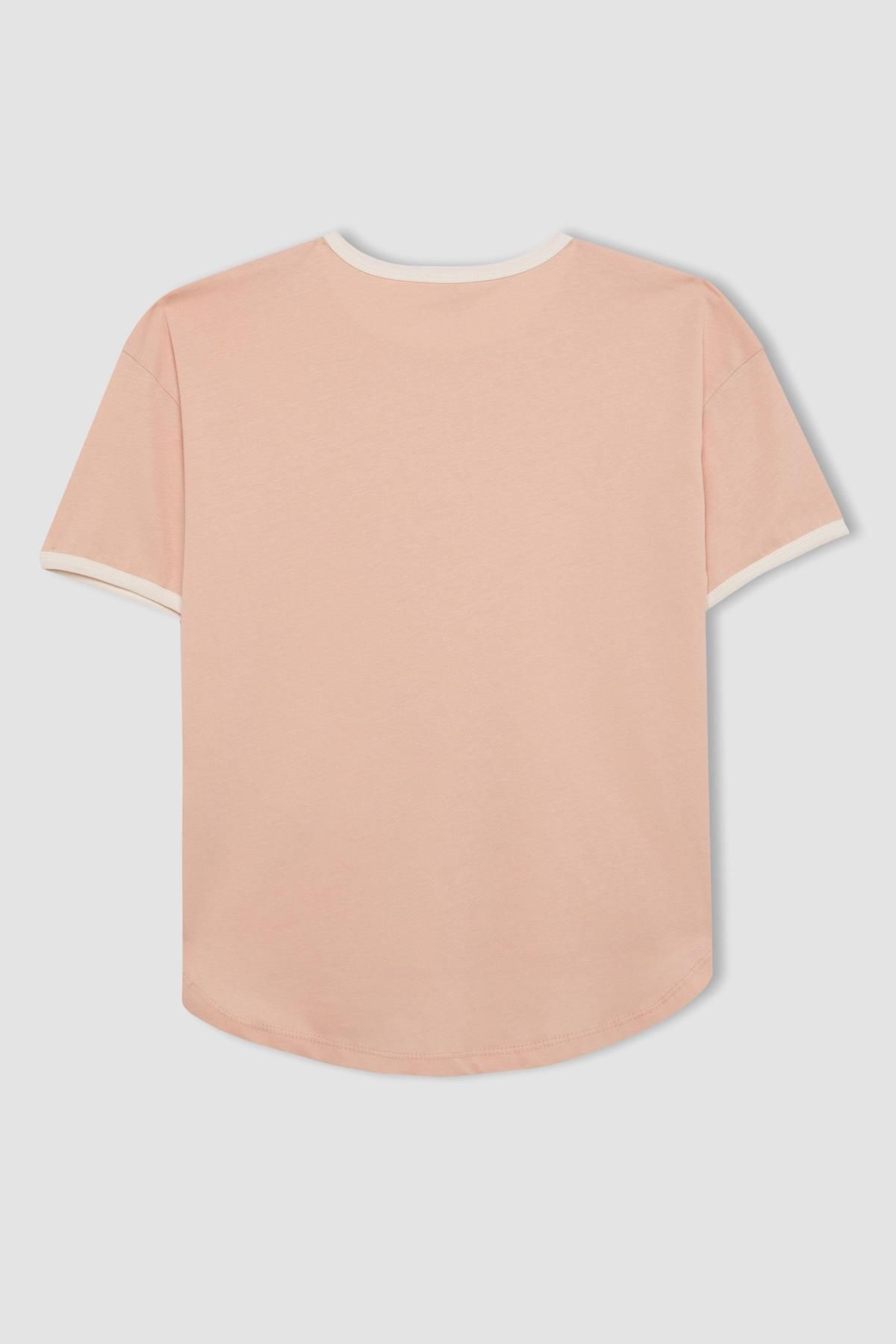 تی شرت دخترانه دفاکتو | C4505A824SM Defacto - Image 3