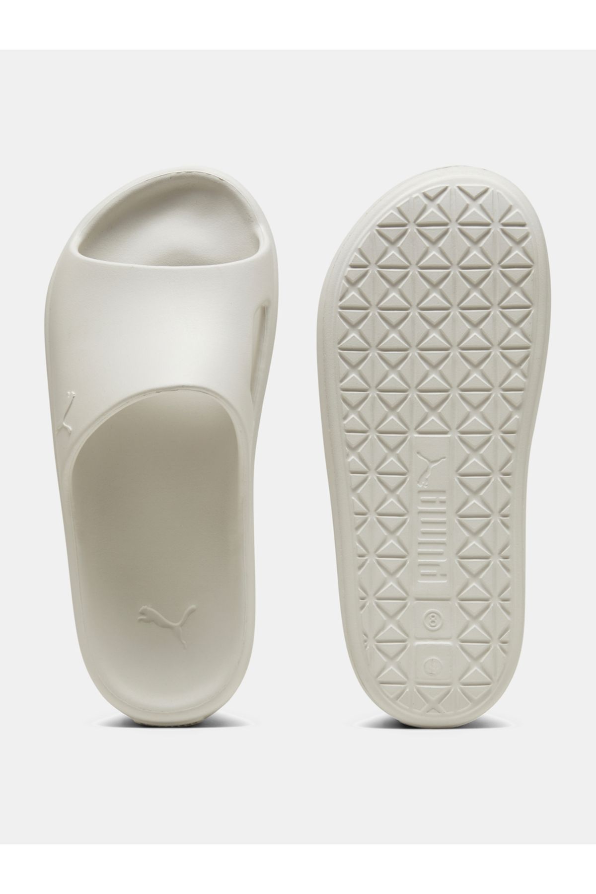 Puma white clear slides on sale