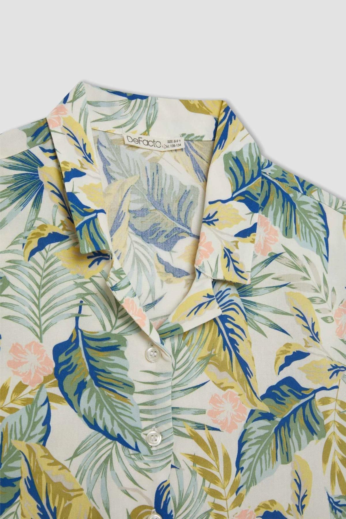 ست پیژامه دخترانه دفاکتو | C8495A824SM Defacto - Image 4