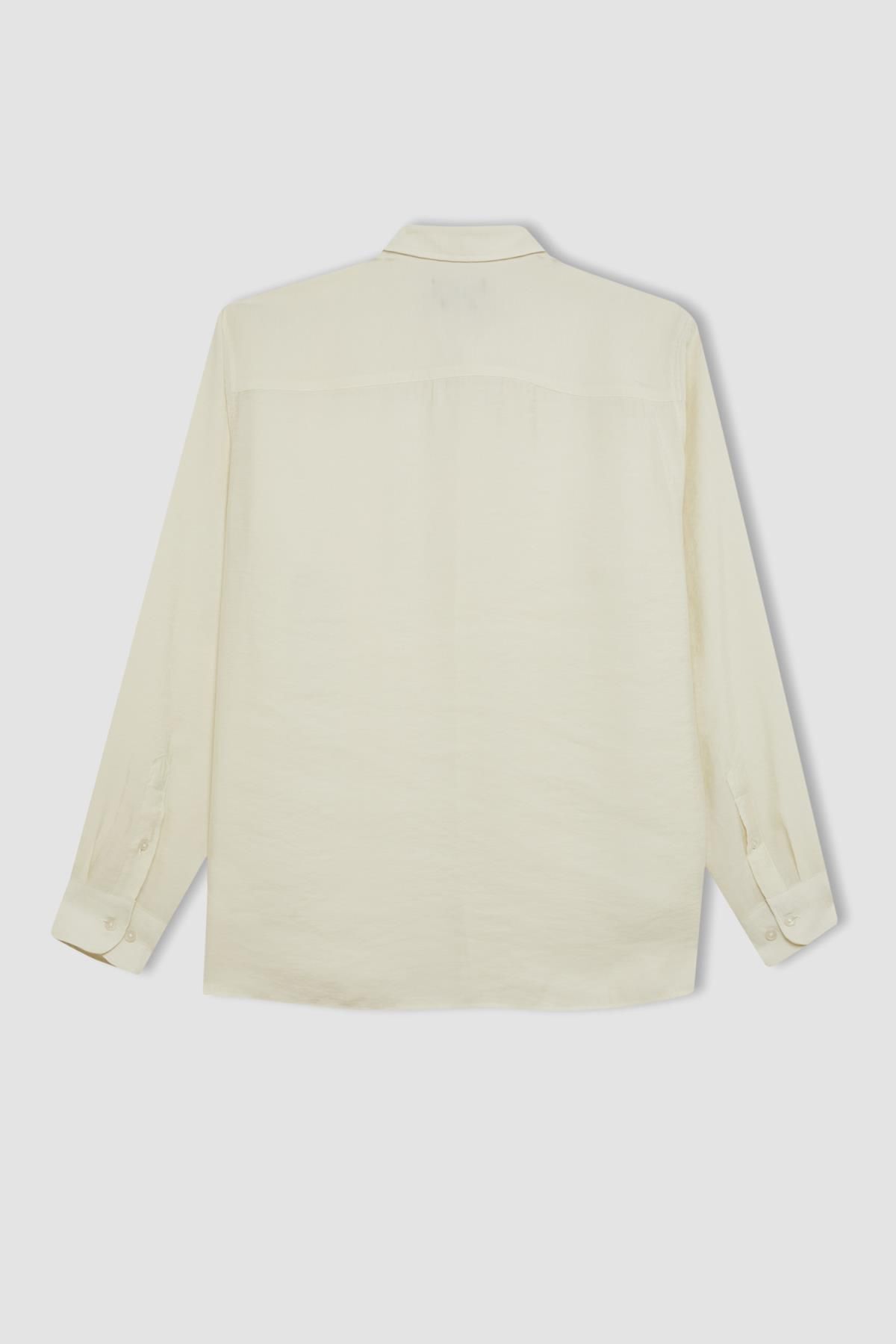 پیراهن مردانه دفاکتو | C4131AX24SM Defacto - Image 3