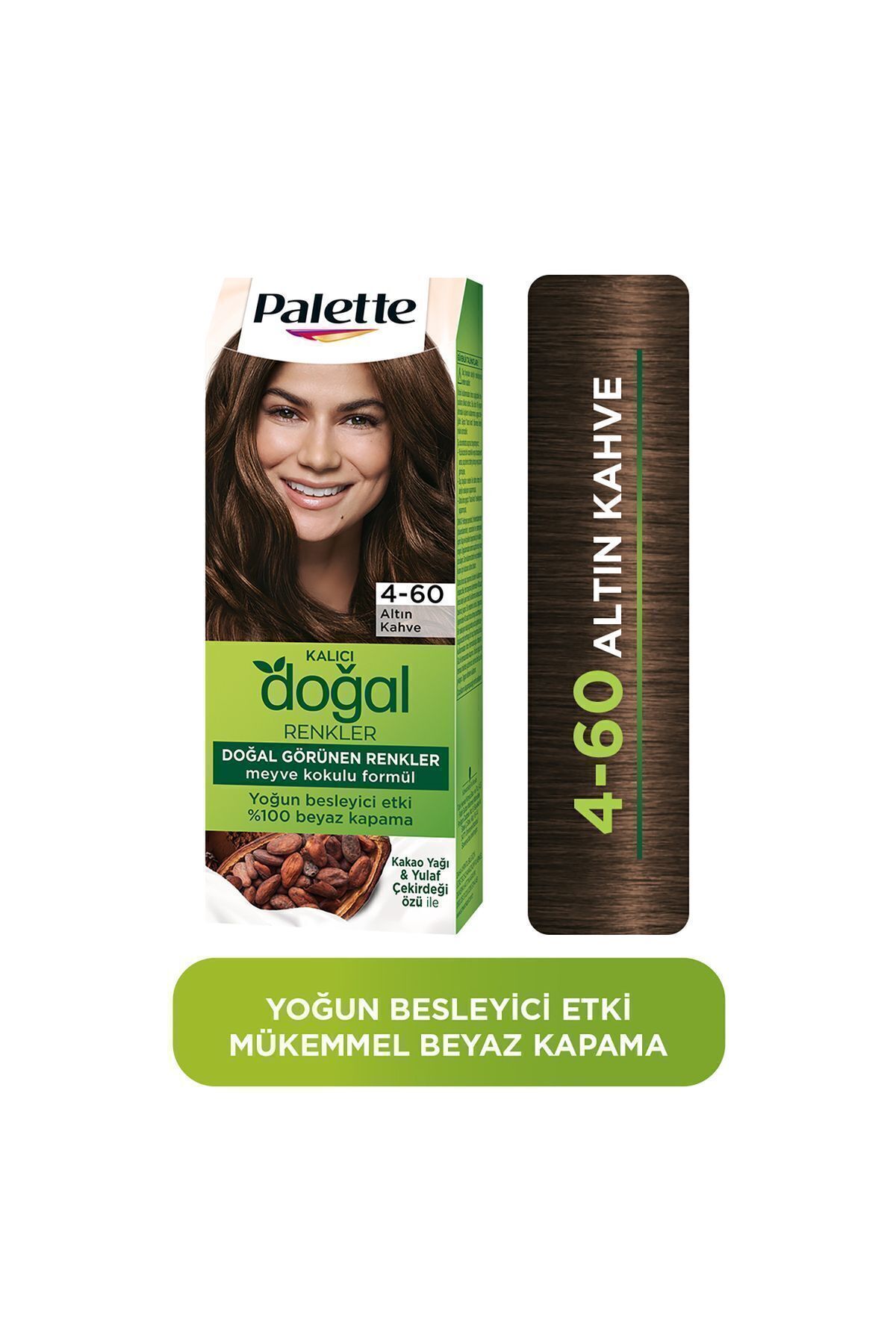 Schwarzkopf Palette Permanent Natural Colors 4-60 Light Chocolate Brown Hair Dye