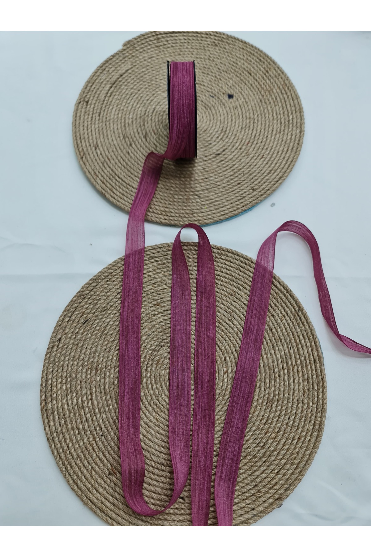 25 Mm Linen Ribbon Nopel 20 Mt
