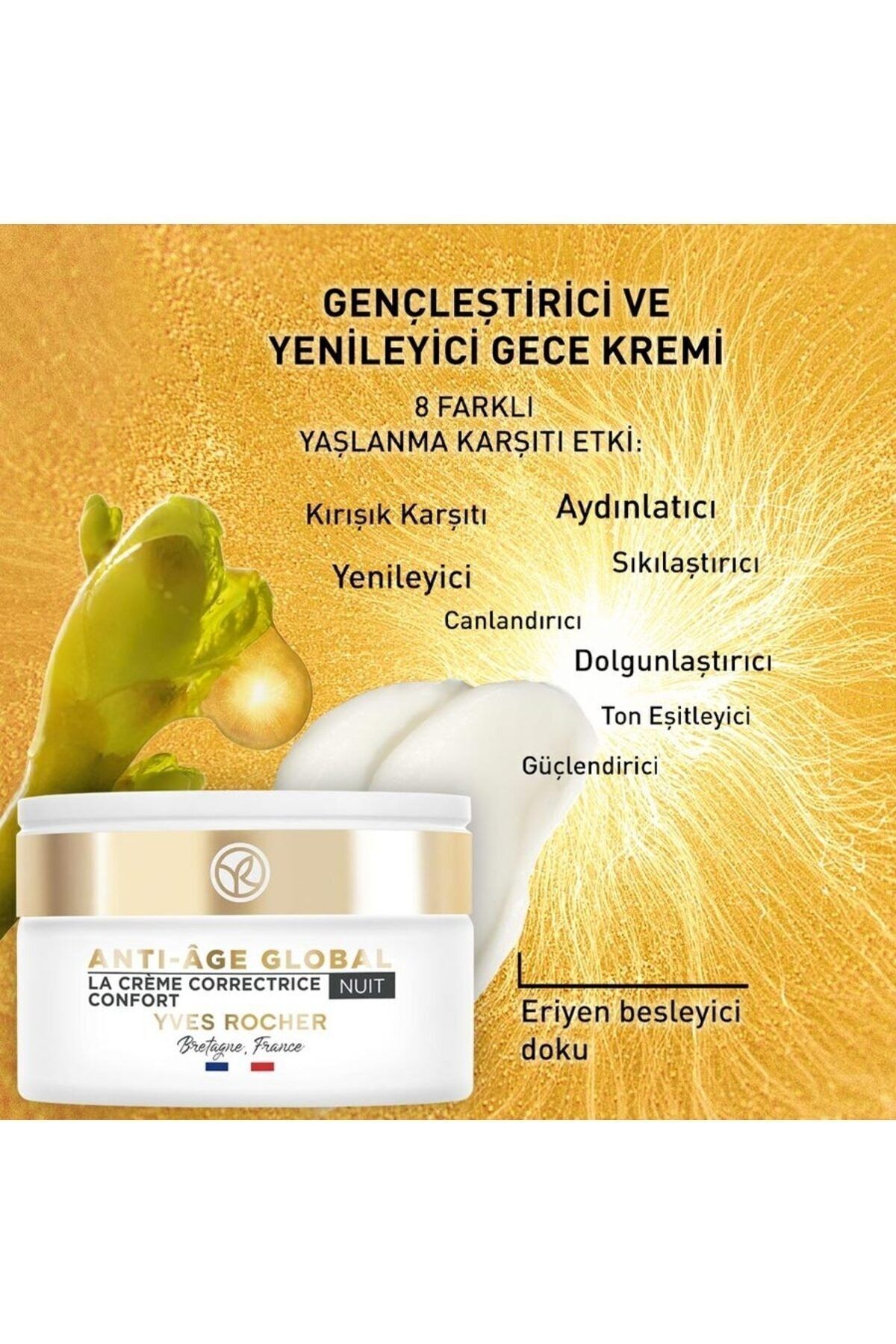 کرم صورت   ایوروشهYves Rocher | YRGKKHB50ML اورجینال - تصویر 4