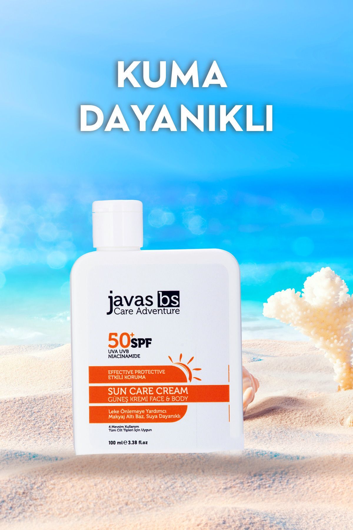 ضد آفتاب صورت   javas bs | 3351YB اورجینال - تصویر 4