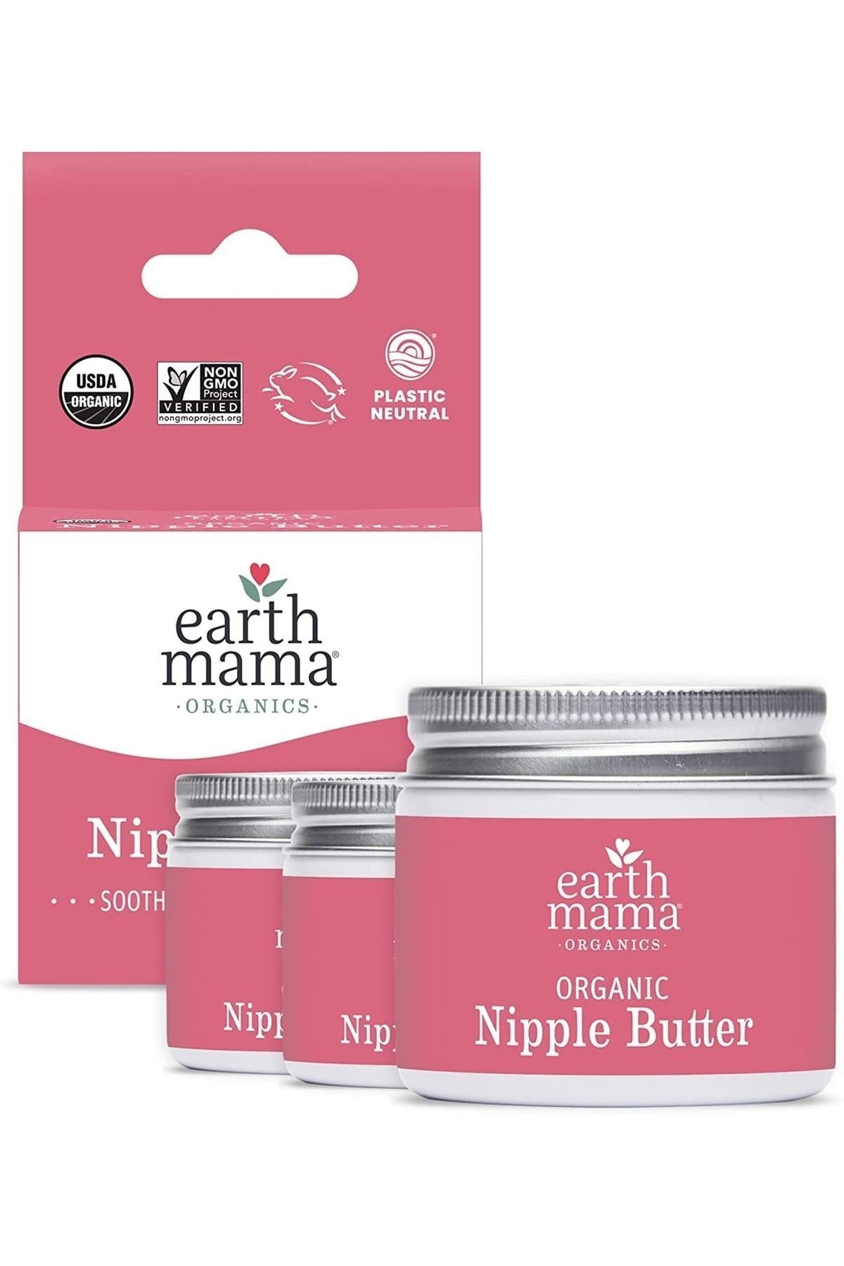 Earth Mama Organic Nipple Butter Göğüs Ucu Kremi 60 ml fotoğrafı 4 (önizleme)