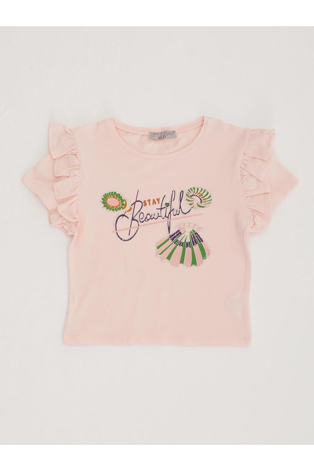 Little Star-Girl's Ruffle T-shirt 1