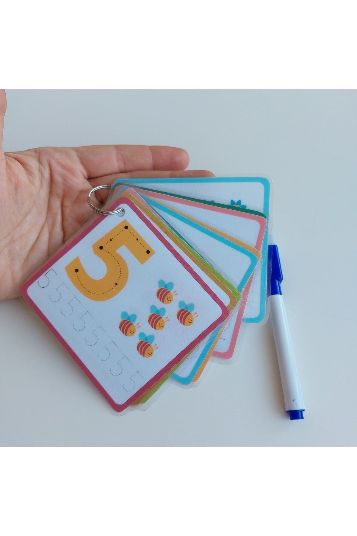 Etkinlik ve çocuk-Let's Write the Numbers Learn 4