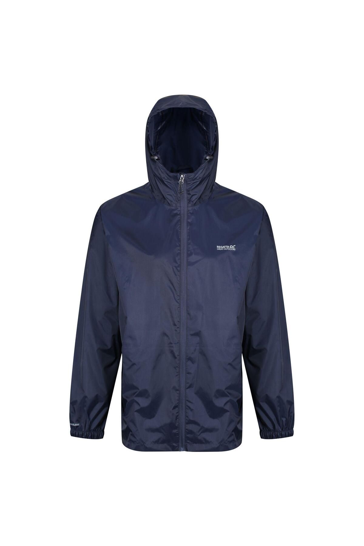 Regatta Men s Raincoat Pack It III Navy Blue Trendyol