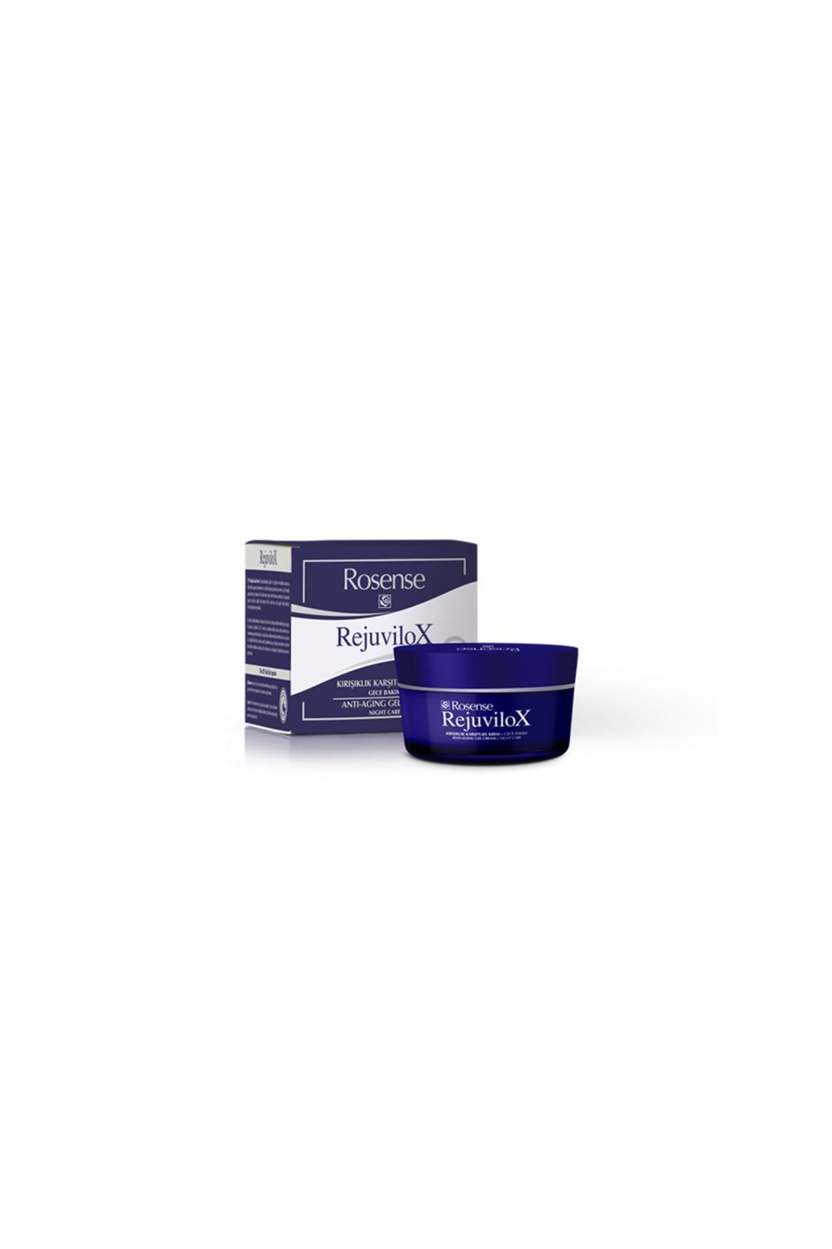 کرم ضد پیری روز و روز Rejuvilox 50ml +50ml ست 2 تایی Rosense