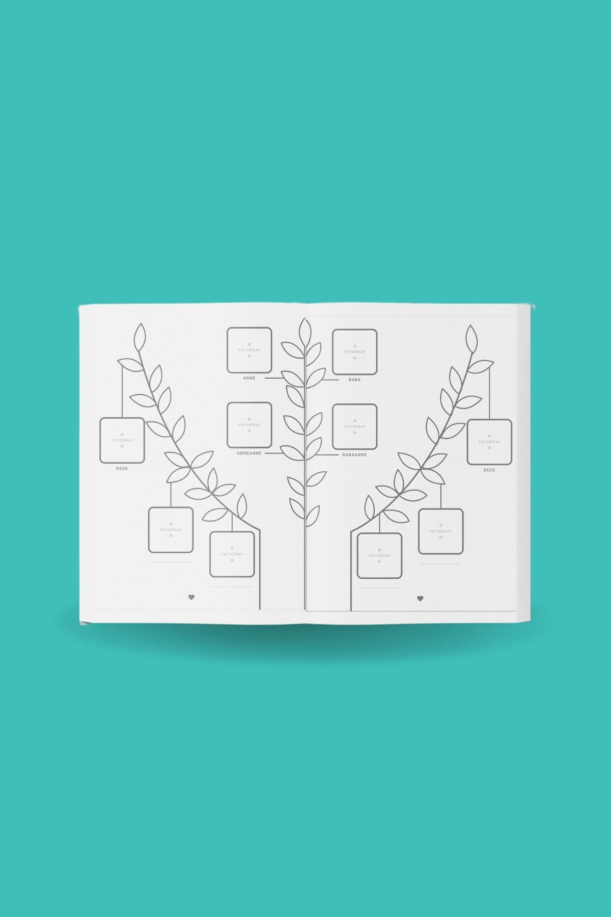 JARNSPAPER Anne & Bebek Anı Defteri Ilk 3 Yaş , Anne Bebek Günlük- Ajanda fotoğrafı 5 (önizleme)