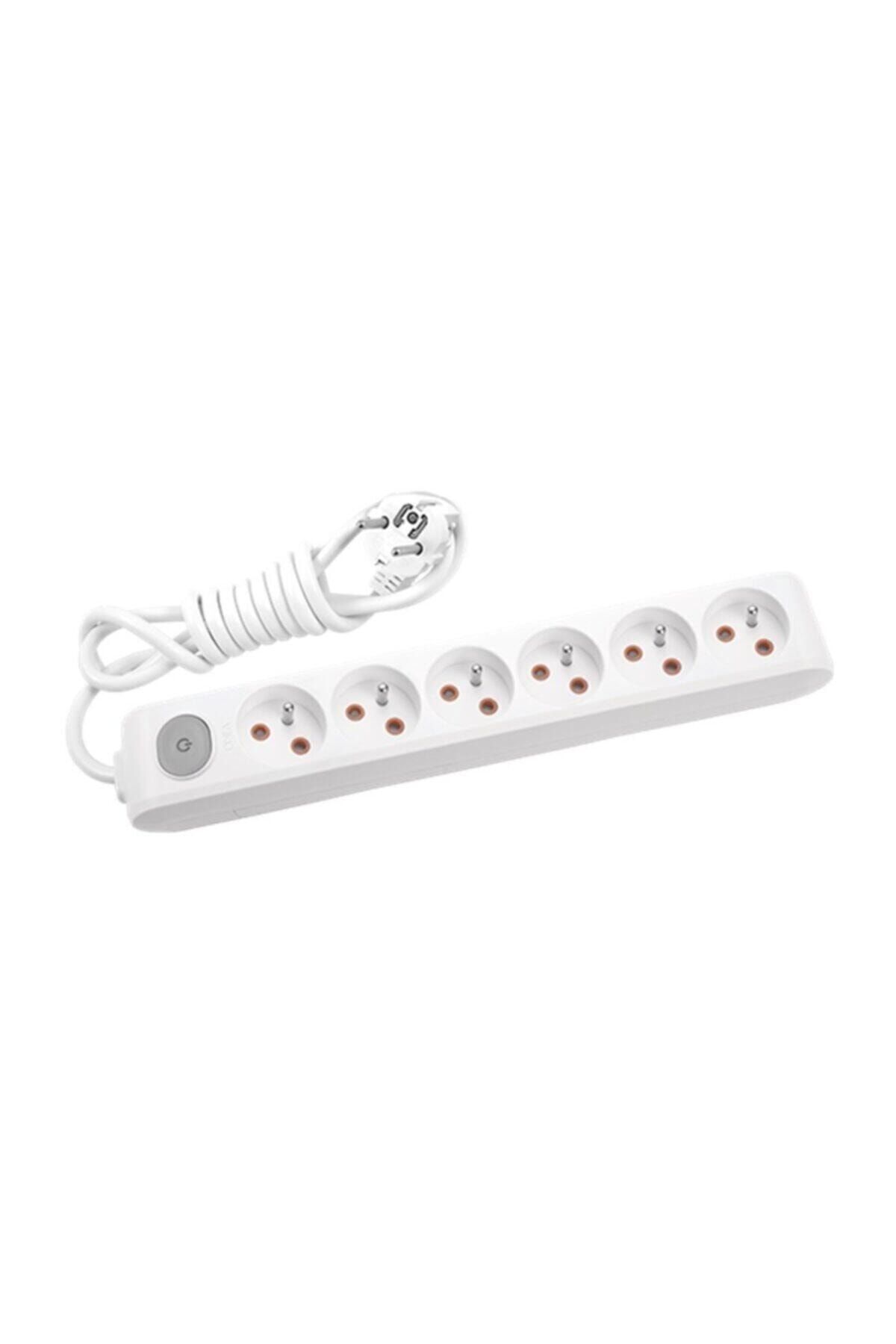 VİKO-Multi LED 6-Plus Socket - 2 Meters (Child Protection Feature) 2