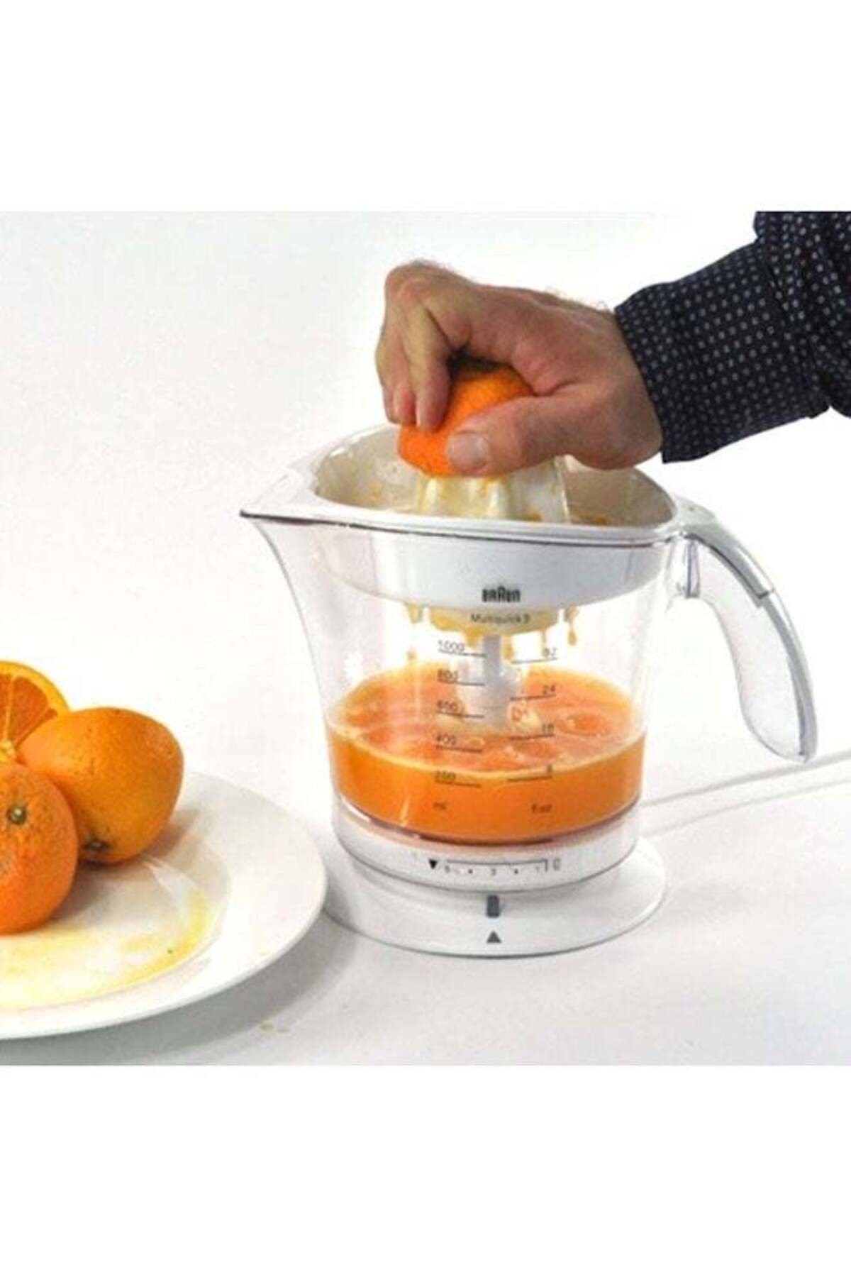 Braun-Citrus juicer, 20W motor, 1L Container, 2 way rotation, auto start-stop, lid - MPZ 9 4