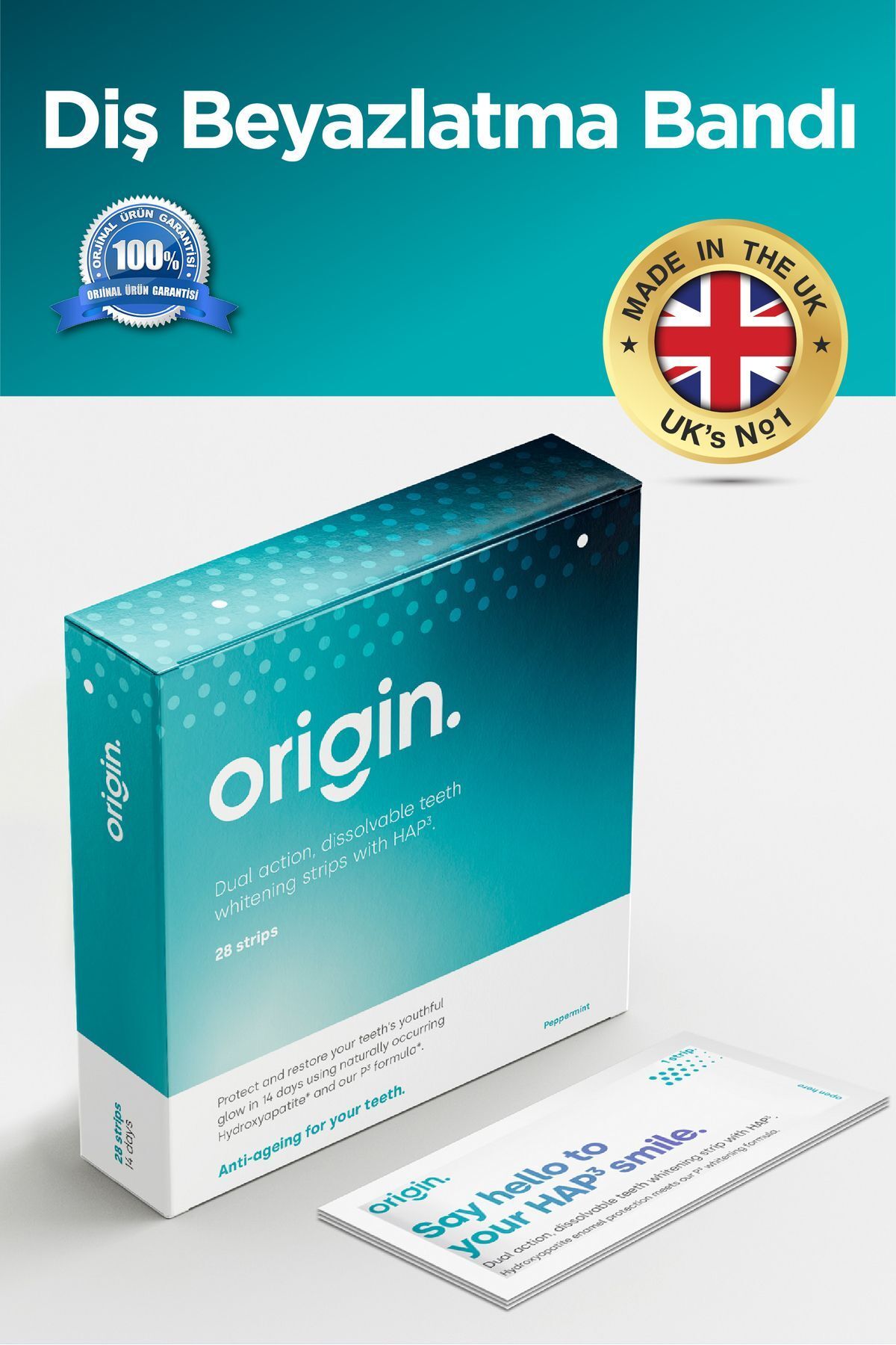 محصولات سفیدکننده دندان نوارهای سفید کننده حرفه ای 8 باند بسته Bsolve Origin