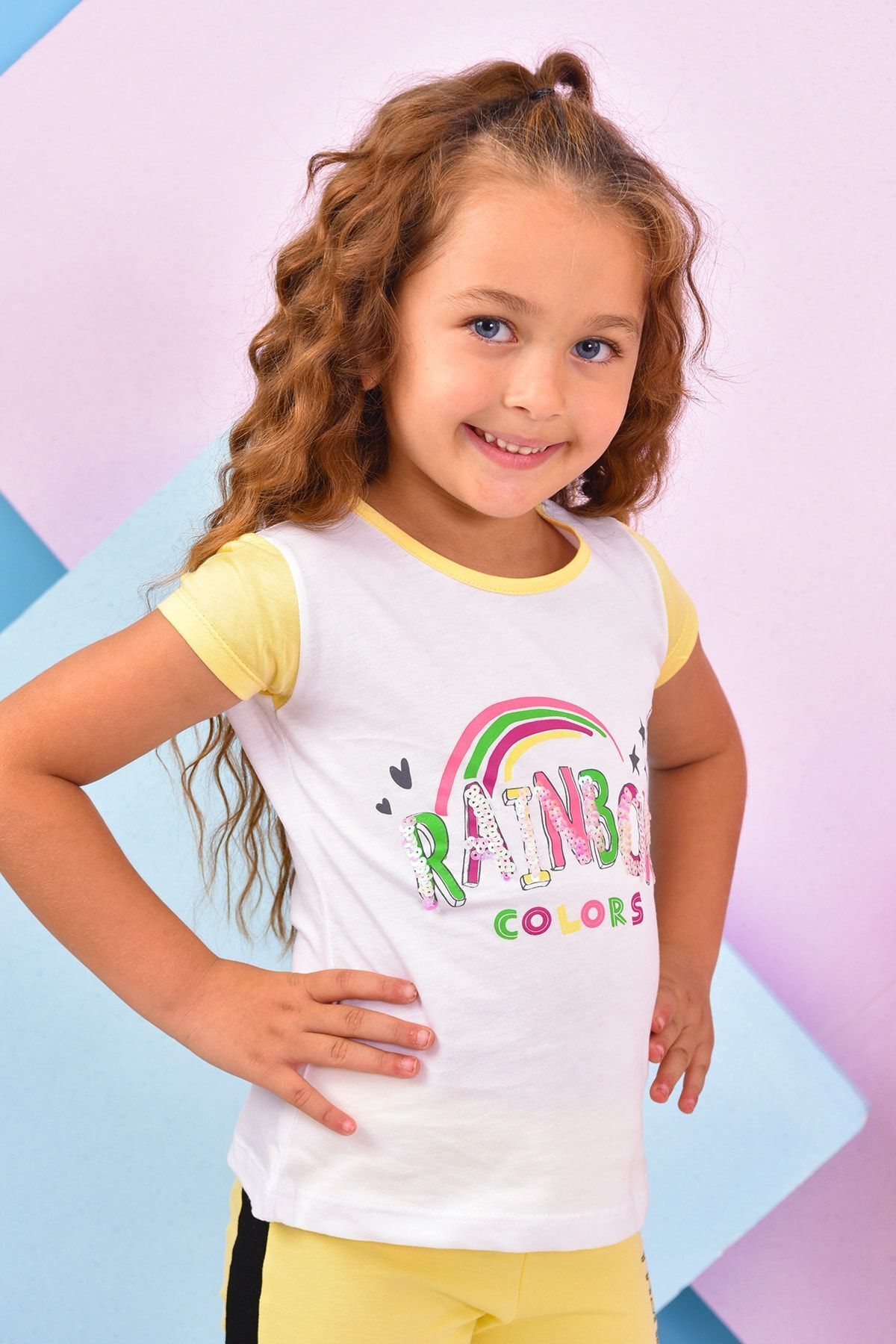 ZUZUNGA-Tricou Curcubeu pentru fete - Zrkc01t 2