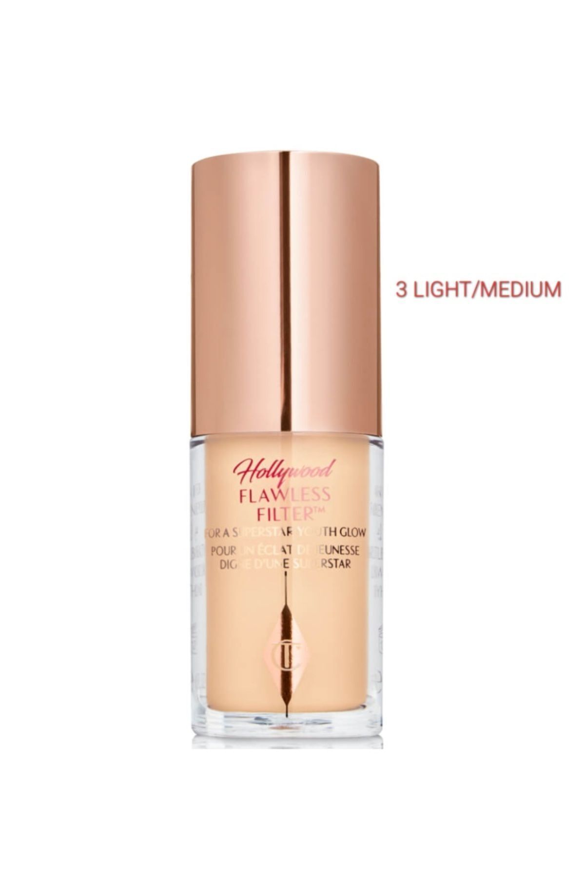 charlotte tilbury-MINI Hollywood Flawless Filter - 3 Fair 5.5ml 1