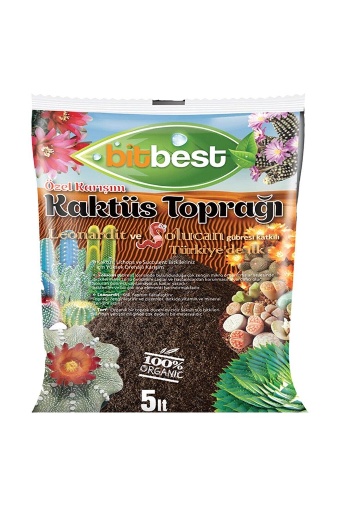 Bio 5lt Kaktüs Lithops Ve Succul.toprağı Harcı Gübreli Karışım