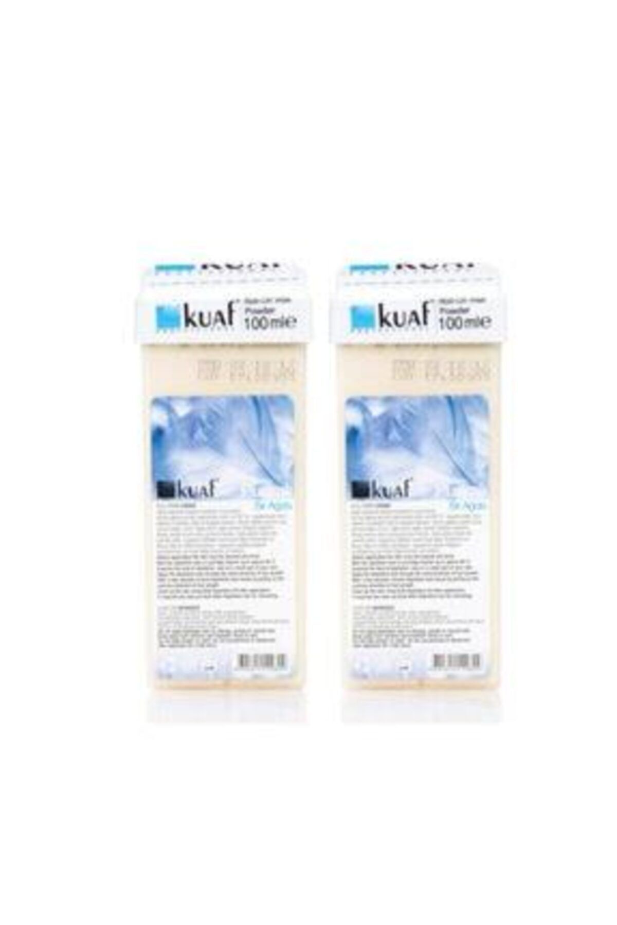 2 Adet Roll On Kartuş Ağda Pudralı 100 ml X 2 - 1