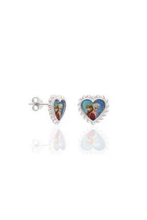 Bess Silver Kiz Cocuk Gumus Elsa Ve Anna Yuvarlak Model Kupe Trendyol