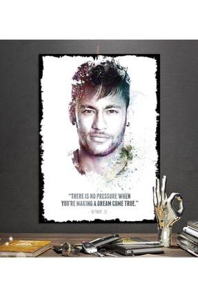 Neymar Jr. Ünlü Tasarım 21x30cm Hediyelik Dekoratif 8mm Ahşap Tablo Trendyol-1-13-378