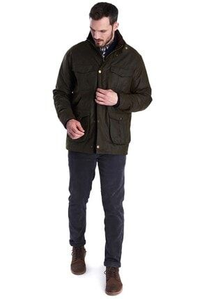 Barbour Erkek Yesil Yagli Ceket Trendyol