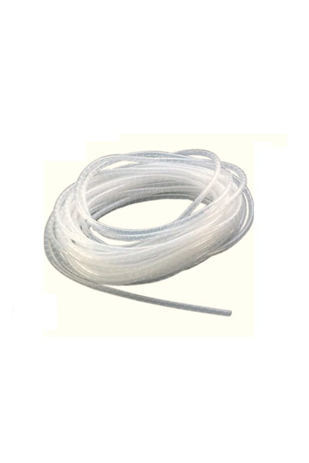 TORK Şeffaf Helezon Kablo Toplama Spirali 6 mm Çap 10 m Tspr-06