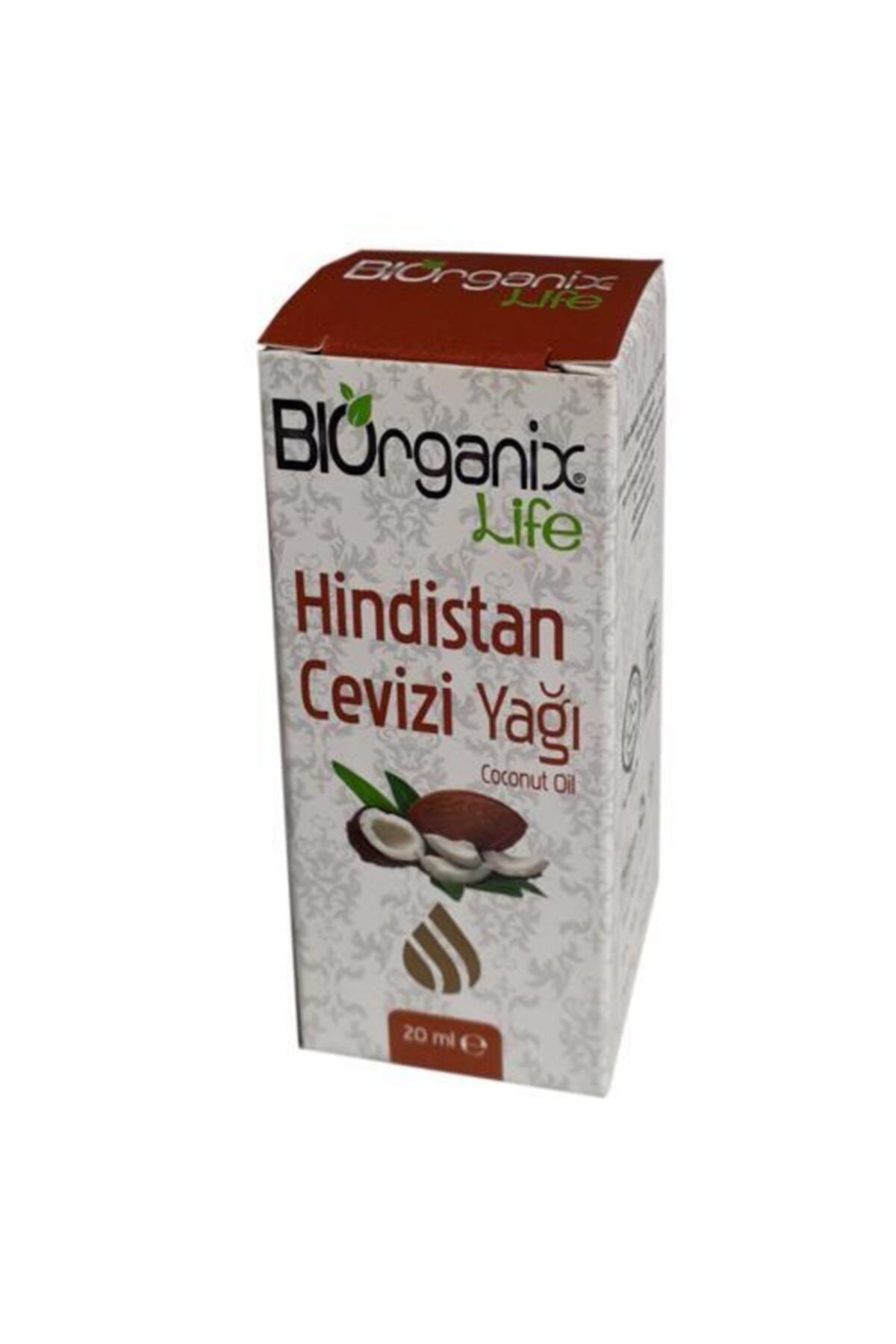 Biorganix Life Organik Hindistan Cevizi Yağı 20 ml Şişede