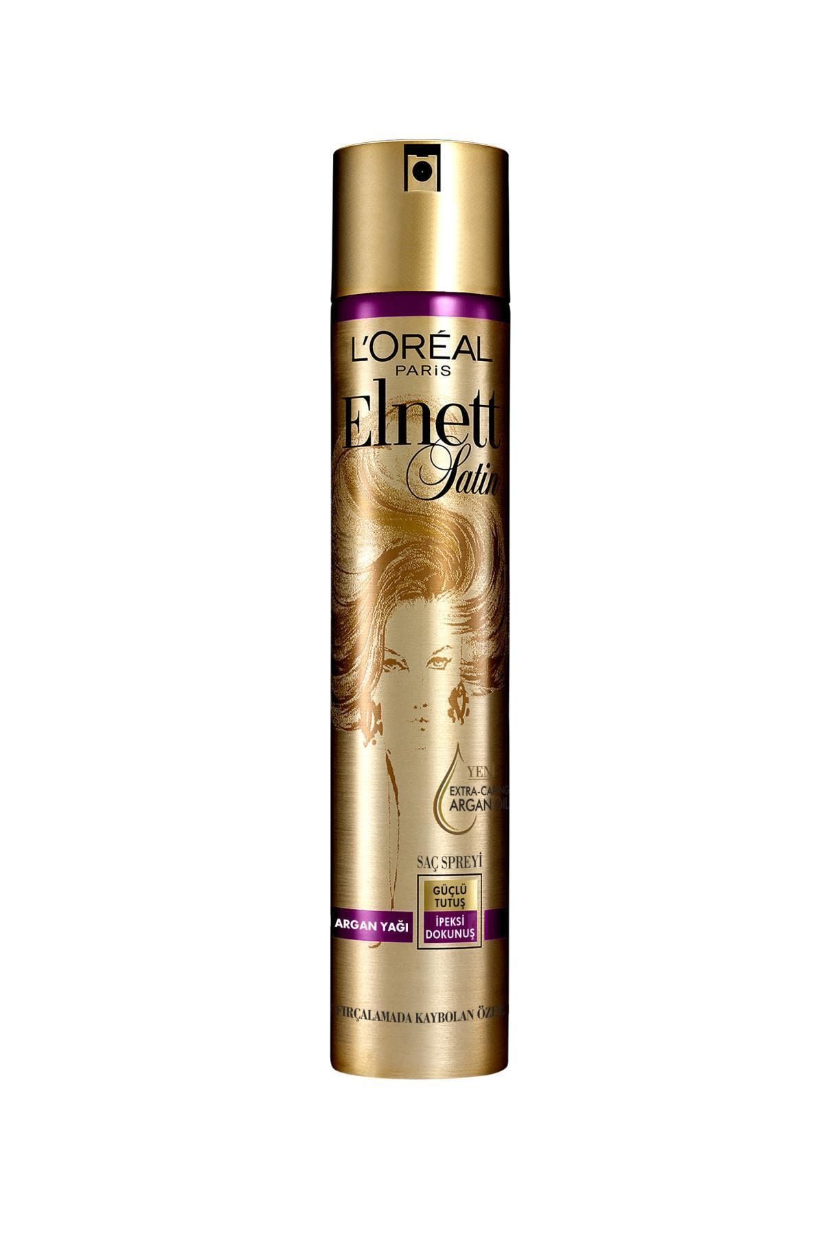 l oreal paris elnett degerli argan yagi guclu tutus sac spreyi fiyati yorumlari trendyol