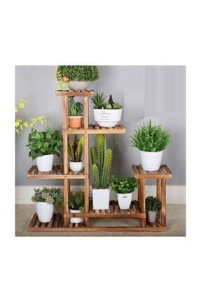 Worldwooden Dekoratif El Yapimi 4 Lu Ahsap Raf Saksilik Trendyol