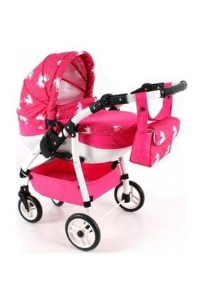 Simba Smoby Maxi Cosi Quinny Gri Keceli 3 In 1 Oyuncak Bebek Arabasi Trendyol