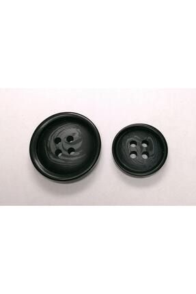 Kaban Düğmesi Çubuk Polyester Tipi Çapı 22.5mm D-PY-1845-36-021