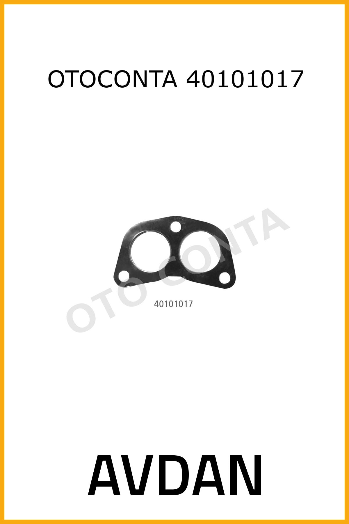 AAVDAN Ekzoz Boğaz Contası R12 Toros