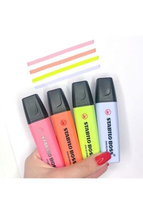 Stabilo Boss Fosforlu Kalem Kirmizi Art No 70 40 Trendyol