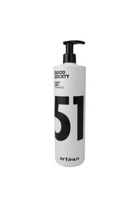 Good Socıety Shıny Grey Shampoo 1000ml - Beyaz Veya Gri Saçlar Için Şampuan AEC45074603S