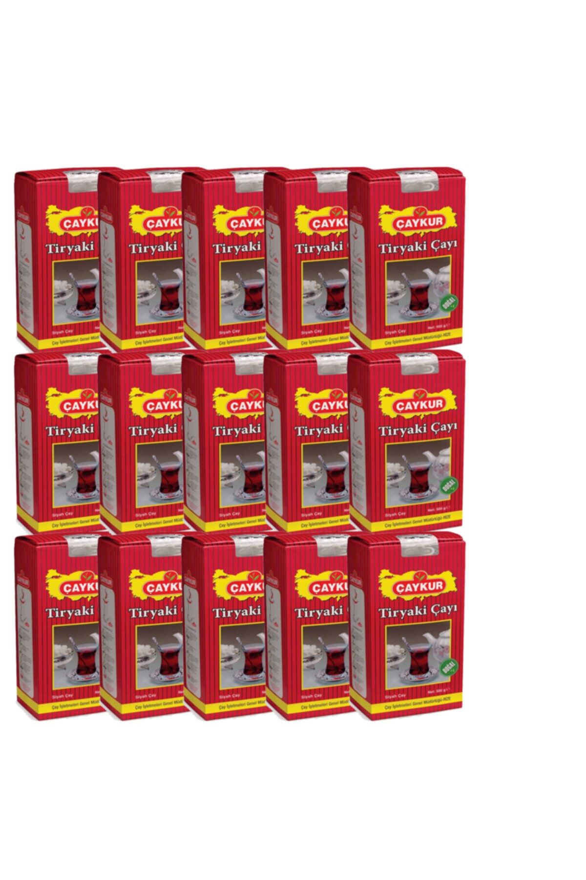 Çaykur Tiryaki Çay 500 Gr 15 Adet
