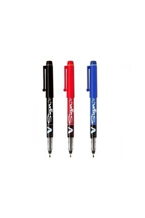 V-sign Pen Imza Kalemi 2.0 Mm 3 Farklı Renk RYN-2851LDR-ON
