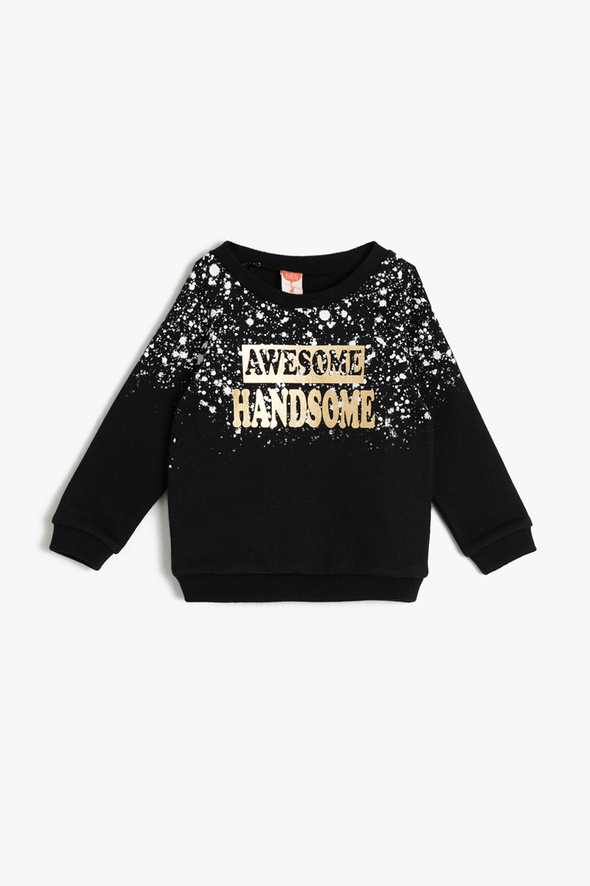 Koton Kids Sweatshirt Schwarz Regular Fit Fast ausverkauft