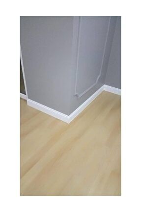 Efsdesign Sarayli Lake Beyaz Pvc Supurgelik 8 Cm Trendyol