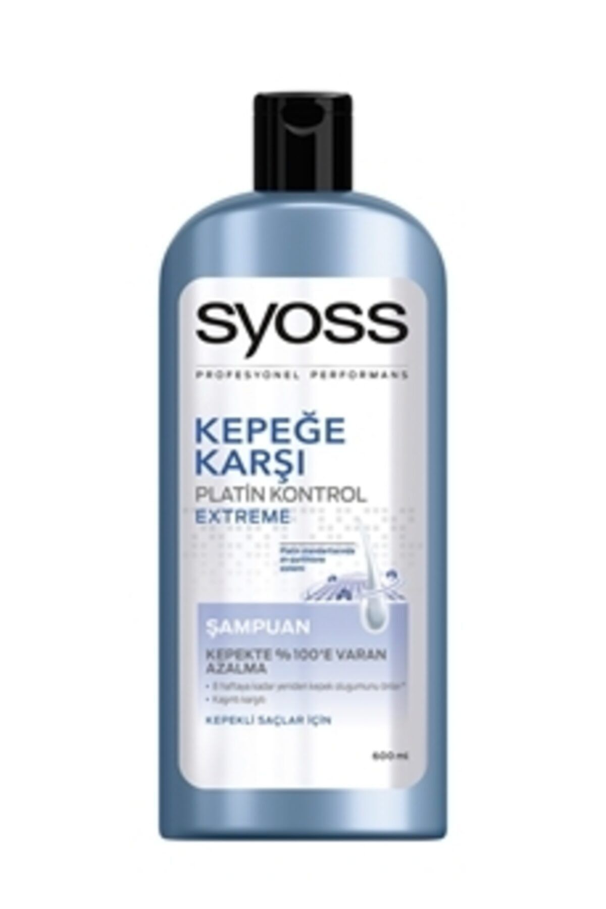 Kepeğe Karşı Platin Kontrol Şampuan 550 ml