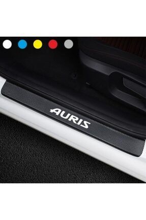 Toyota Auris Için Karbon Kapı Eşiği Sticker ( 4 Adet ) 25038