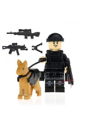 Swat Asker Seti Lego Uyumlu Mini Zemin Dahil PRA-1191855-0714