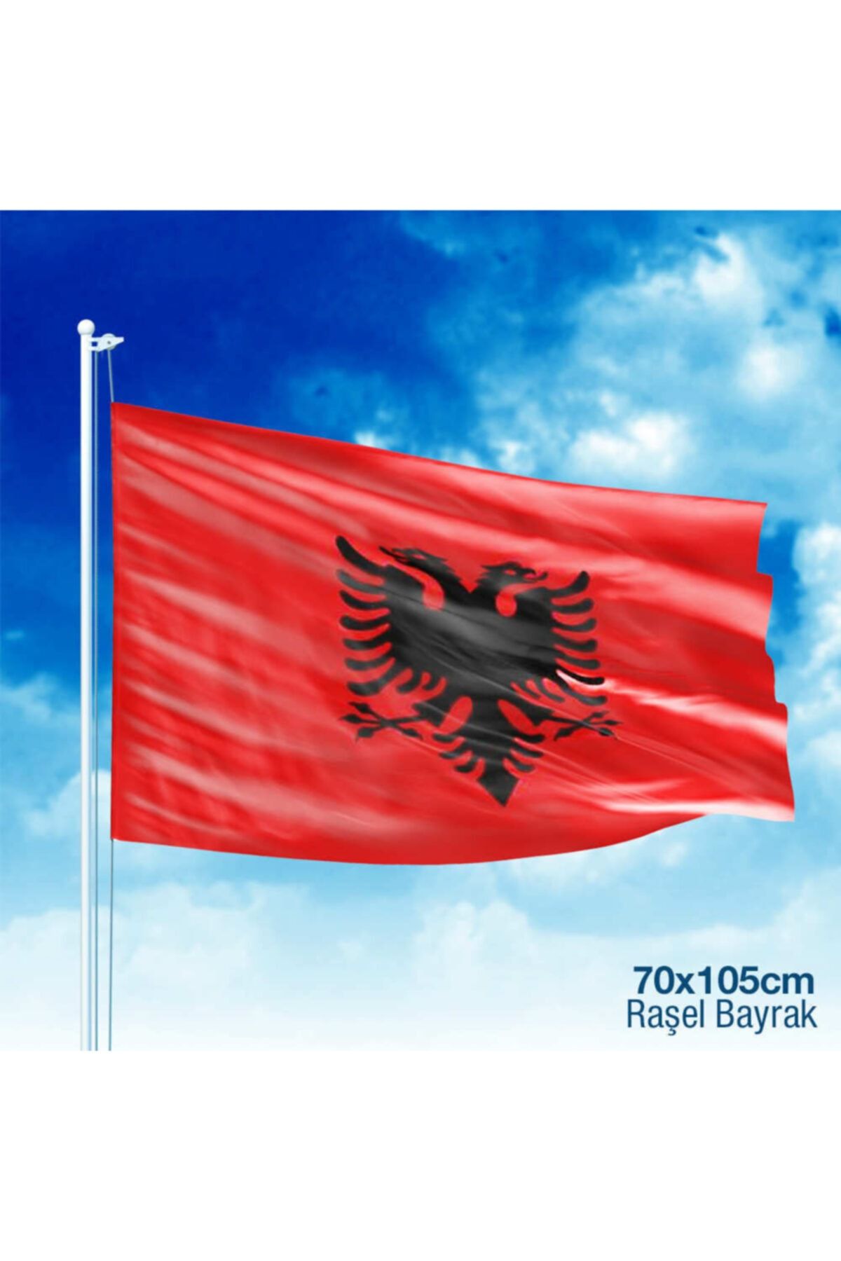 asilmeydan arnavutluk bayragi cift basli kartal bayrak 70x105 cm fiyati yorumlari trendyol