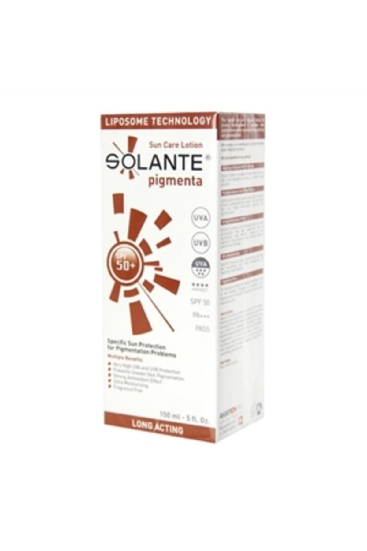 Solante Pigmenta 50+ Sun Care Lotıon 150 Ml