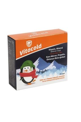 Vitamin, Mineral Bitkisel Vitamin C Çinko Karamürver 20 Saşe 8680014260496