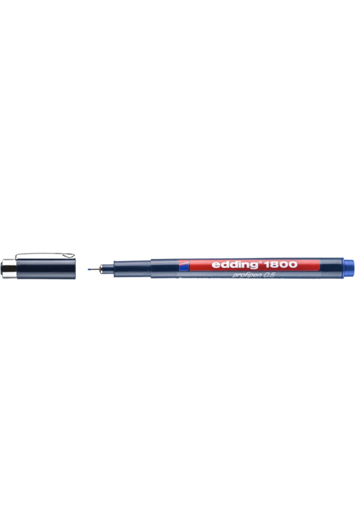 Edding-1800 Technical Drawing Pen 0.5mm Blue 1