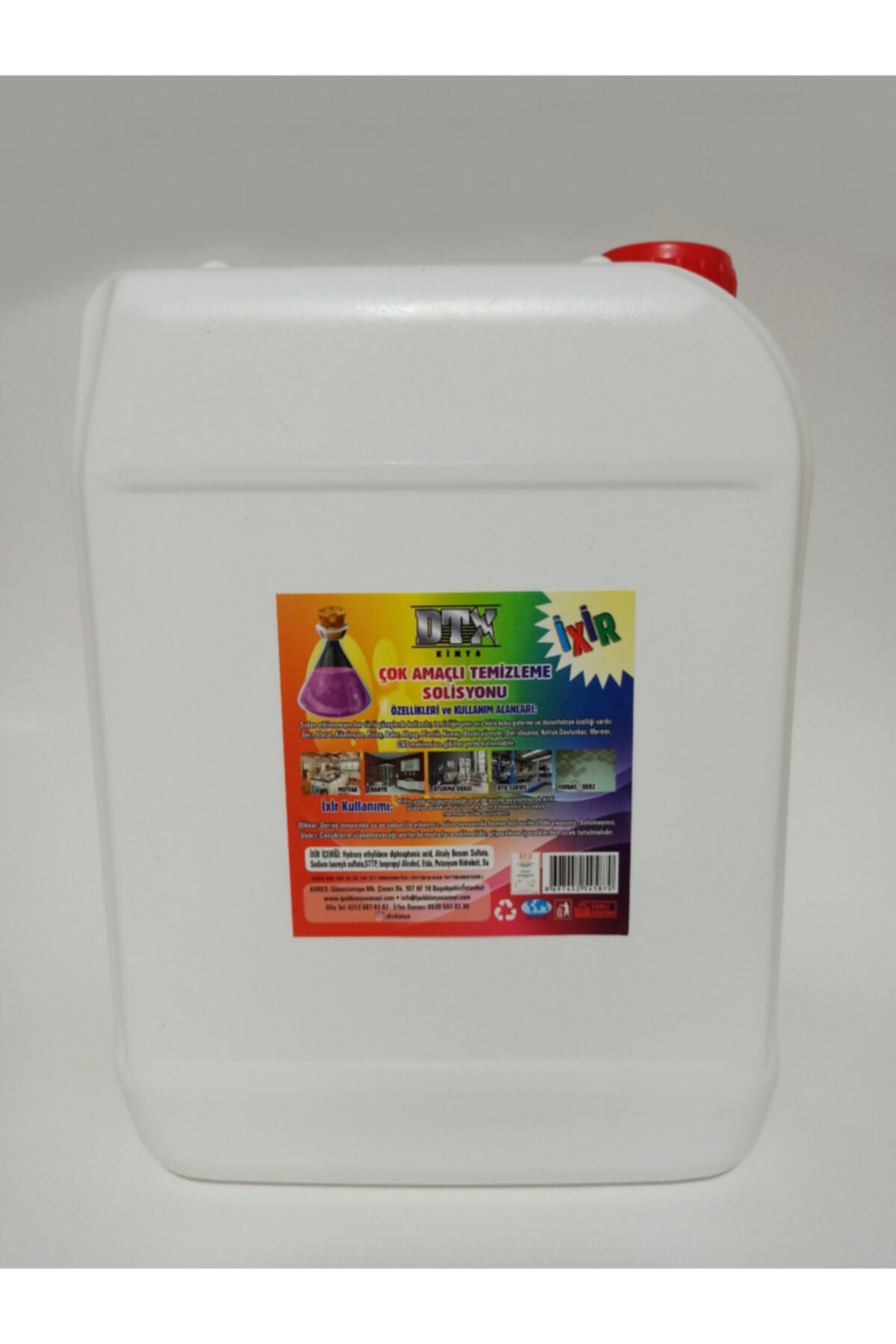 Ixir Yağ Sök. Etkili Ve Çok Amaçlı Temizleme Solisyonu 22/25 Lt