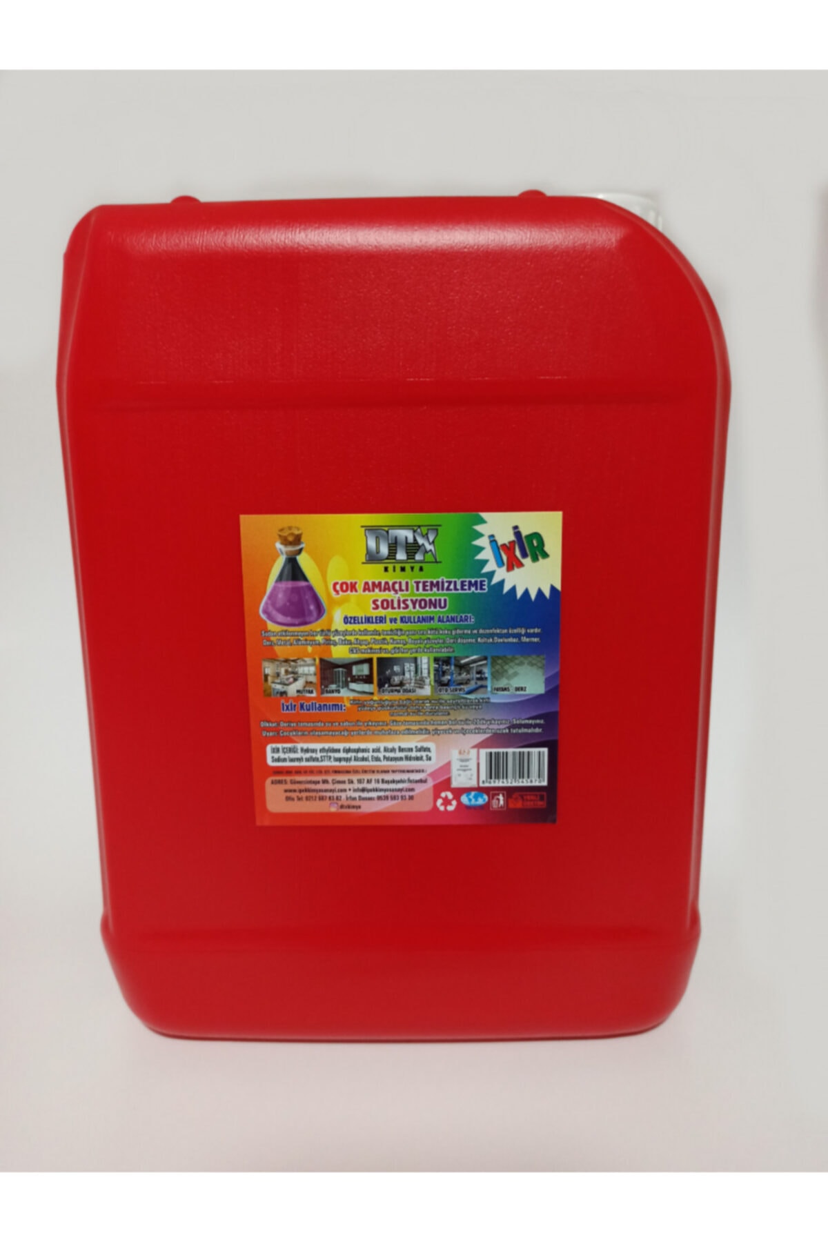 Ixir Yağ Sökücü Etkili Ve Çok Amaçlı Temizleme Solisyonu 5 Kg