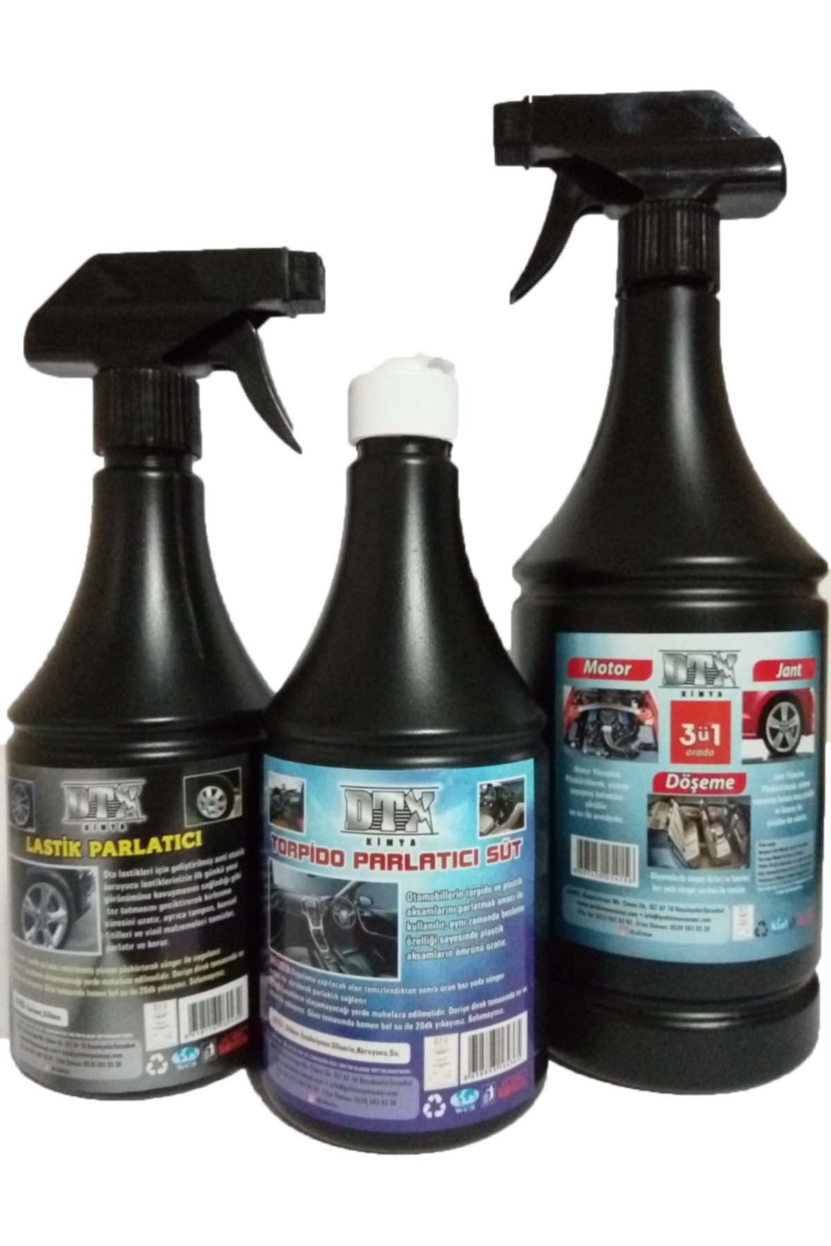 Lastik/torpido Parlatıcı 500ml-motor/jant/döşeme 1lt