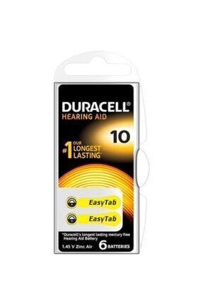 Duracell 10, Pr70 Kulaklık Iştme Cihazı Pili 6 Lı Paket 9780098